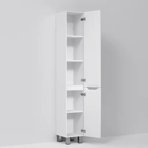 Пенал Am.Pm Gem S підлоговий 30 см правий білий M91CSR0306WG38, Білий - фото 5