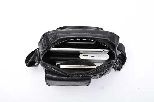 Чоловіча шкіряна сумка Vintage 17х21х5 см sum0013956 - фото 3