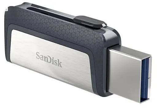 Флеш накопитель Type-C USB 3.1 SanDisk Ultra Dual Type-C 128Gb (150 Mb/s) - фото 4