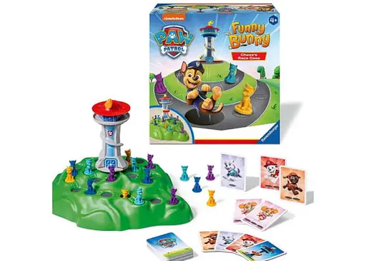 Настольная игра Ravensburger Веселая гонка Щенячий патруль (Funny Bunny: Paw Patrol) (англ.) (20975) - фото 4