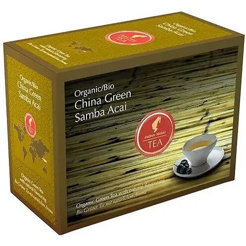 Чай зелений Julius Meinl органічний Bio Самба Асаи 20х3.25 г - фото 1