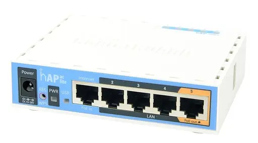 Беспроводной роутер - Wi-Fi маршрутизатор Mikrotik hAP AC Lite (RB952UI-5AC2ND) - фото 2