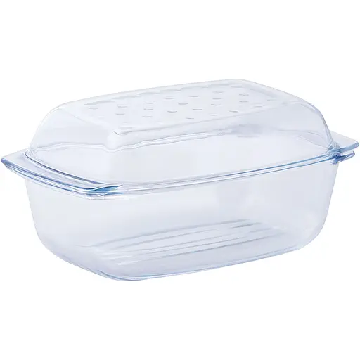 Уцінка. Форма для запікання Termisil Grill&Drop прямокутна з кришкою 5.2 л (PNGP520A) - фото 1