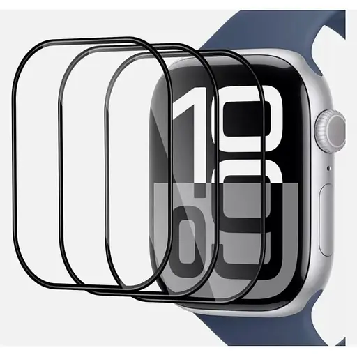 Захисна плівка DK CDK для Apple Watch 46mm (Series 10) Composite Film box 3 шт. (019501) (black) - фото 2