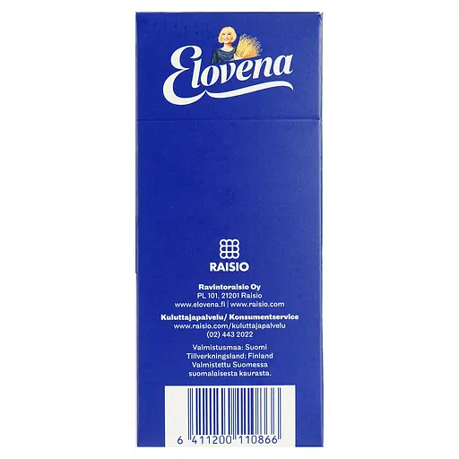 Галети з вівса Elovena з полуницею та ревенем 300 г - фото 4