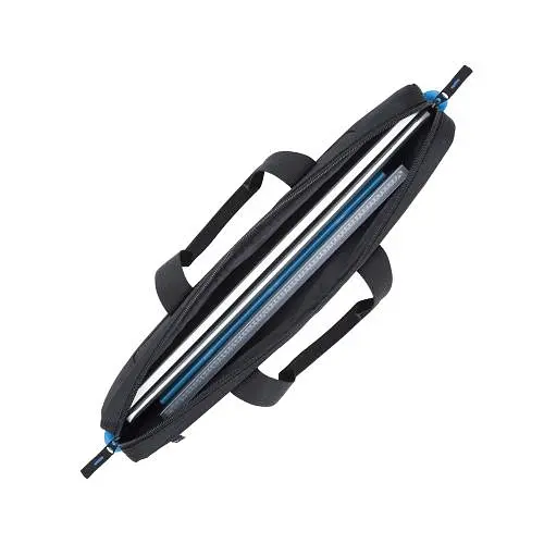 Сумка для ноутбука 15.6" Rivacase Regent Black поліестер 420x290x55 мм (8037) - фото 5