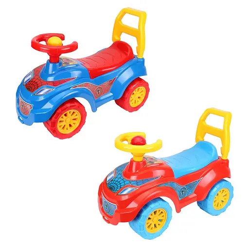 Автомобиль для прогулок Спайдер 3077 Технок, 67×46×29 см (4823037603077) Красный - фото 2