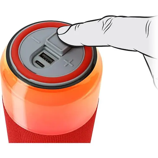 Портативна акустика Real-EL X-705 Red (EL121600025) - фото 7