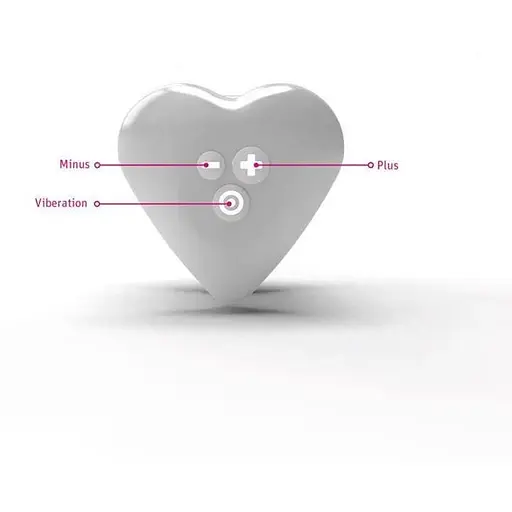 Вибратор для клитора Mystim Heart´s Desire White 8 режимов - фото 6