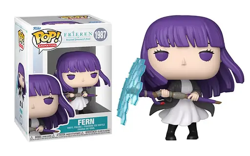 Фігурка Funko Pop Проводжаюча в останню путь Фрірен Ферн Frieren: Beyond Journey's End Fern 10 см FP FB F 1987