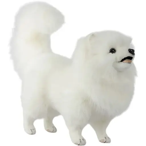 М'яка іграшка Hansa Померанський шпіц білий 49 см (7324)