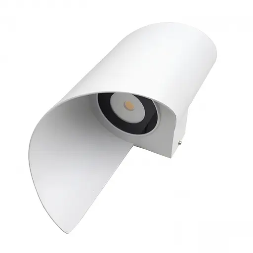 Подсветка Brille фасадная с изгибом LED 6W WW IP54 WH (AL-617) - фото 3
