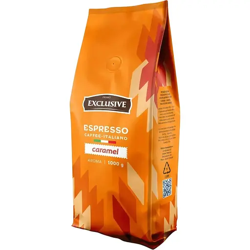 Кава в зернах Віденська Кава Primo Exclusive Caramel 1 кг