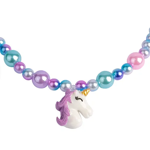 Набор украшений Жемчужины Единорога (ожерелье, браслет) 2шт - фото 3