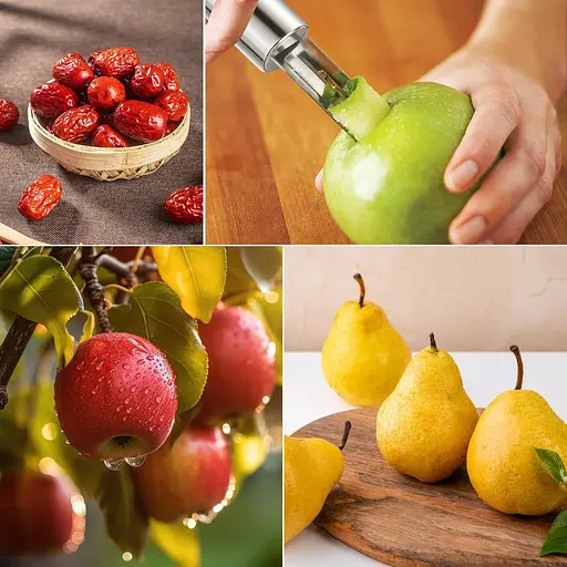 Нож для удаления сердцевин с картофеля и яблок из нержавеющей стали, Kitchen Master 86785 - фото 8