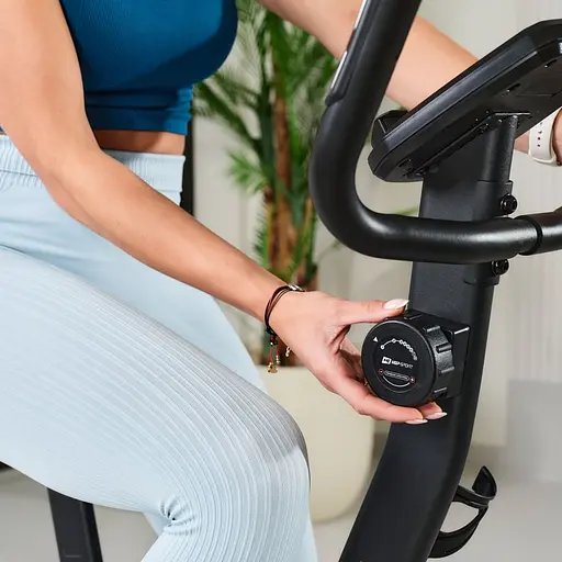 Велотренажер Hop-Sport Nexon магнітний HS-3000H сірий - фото 4