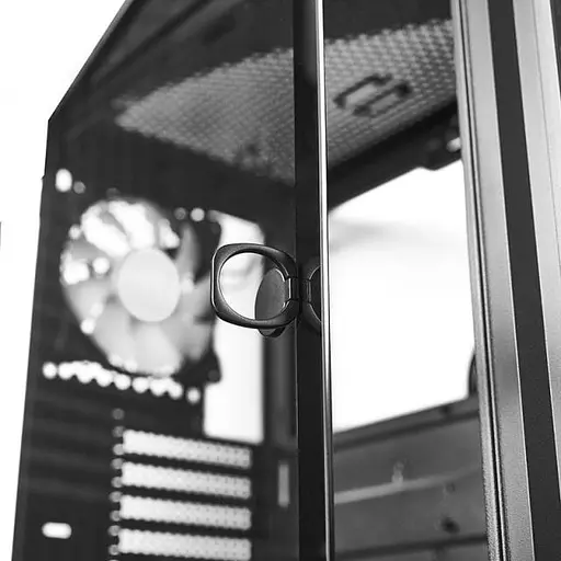 Корпус Chieftec HUNTER 2 GS-02B-OP 4x120 мм A-RGB, USB-C, ATX, без блока питания, черный (GS-02B-OP) Без блока питания - фото 9