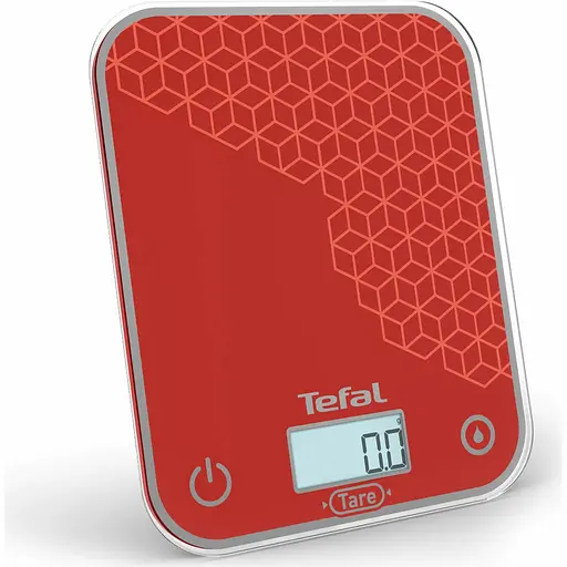 Весы кухонные Tefal Optiss красный 5 кг (BC50D7V0) - фото 3
