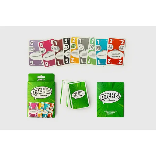 Настольная карточная игра Fun Games Дзень! FGS72 на украинском языке - фото 5