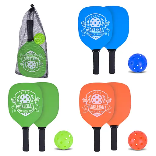 Набор для игры в пиклбол BD20600 две ракетки, мяч, в сетке (6906231353516) МИКС - фото 2