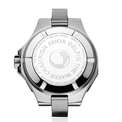 Часы Edox Delfin Diver Date Lady 53020 3M NANND - фото 2