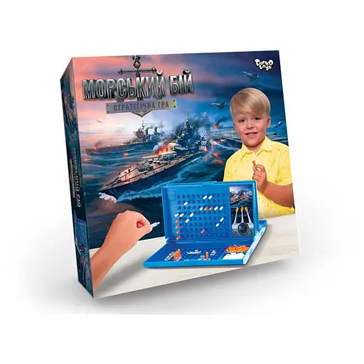 Настольная игра Danko Toys Морской бой (Danko Toys) (укр.) (G-MB-01U) - фото 1
