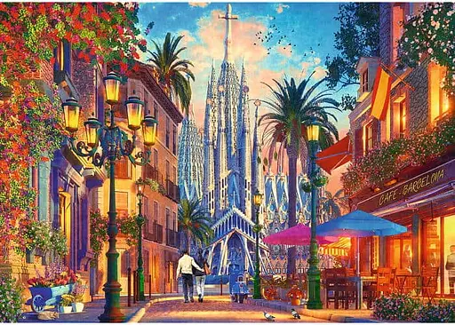 Пазл Trefl Барселона Испания Доминик Дэвисон 1000 эл. (10793) - фото 2