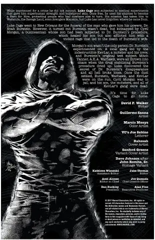 Luke Cage #166A (2017 2nd Series) - фото 2