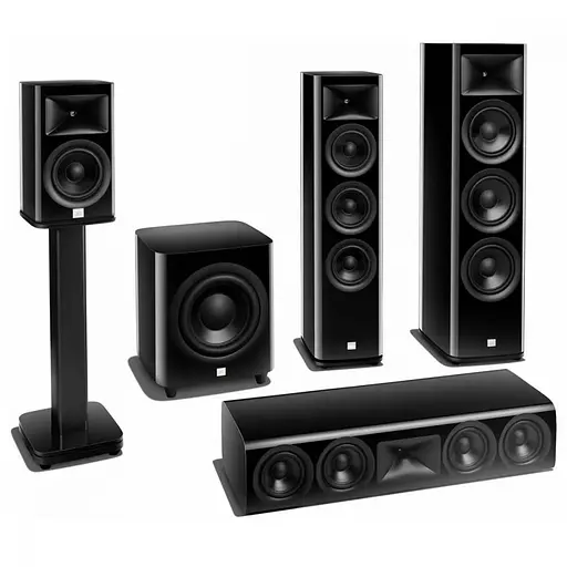 Сабвуфер активний JBL HDI-1200P Black Gloss (JBLHDI1200PBLQ) - фото 2