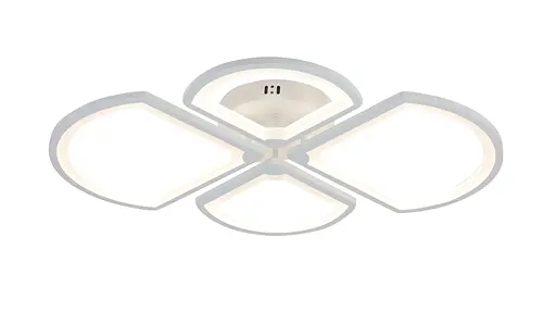 Люстра светодиодная акриловая VALESO G 1142/2+2 WT 116W