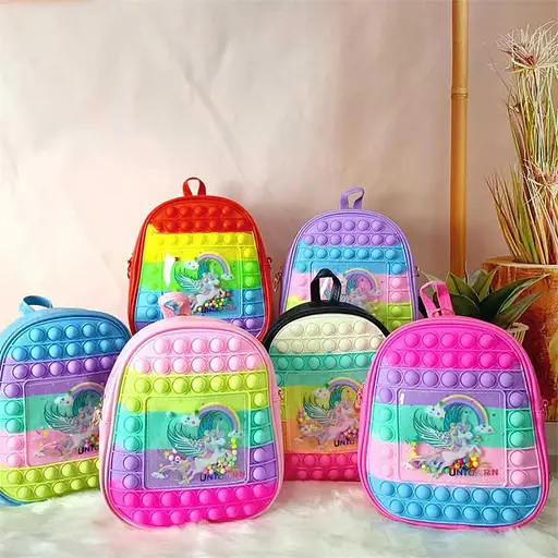 Рюкзак Поп Іт з єдинорогом, висота 23 см, C56709 (В асортименті) - фото 2