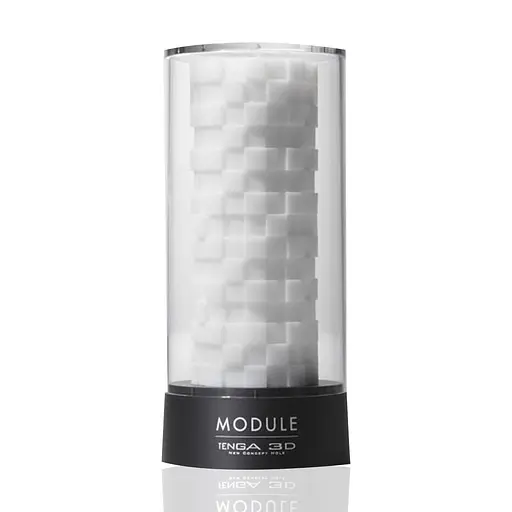 Мастурбатор Tenga 3D Module белый - фото 2