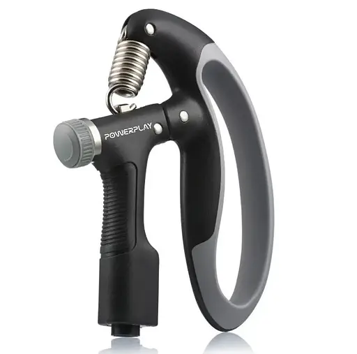 Еспандер кістьовий з лічильником PowerPlay PP-4403 з регульованим навантаженням 10-100 кг, Чорний (PP_4403_Black) - фото 2