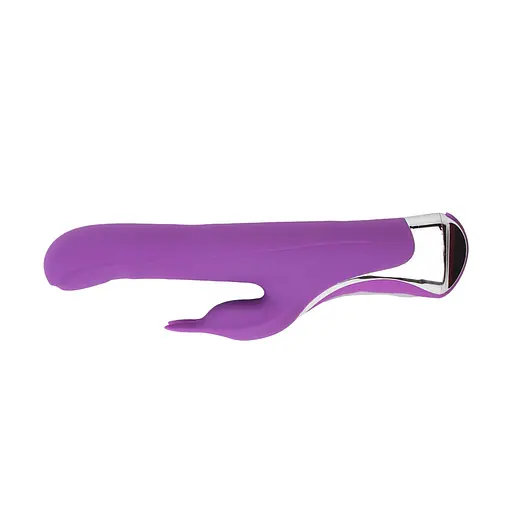 Вібратор-кролик Intimate Melody Missile 23.5 см фіолетовий - фото 2