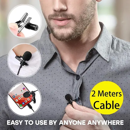 Петличний мікрофон Fyvadio USB С - фото 3