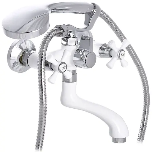 Змішувач для ванни Mixxus OMEGA 142 WHITE (MI2769) - фото 1