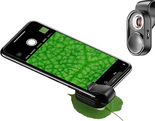 Макрооб'єктив для телефону Apexel LED 100X Microscope Lens (APL-MS01) [84344] - фото 6