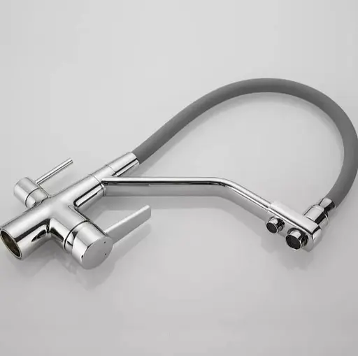 Змішувач для кухні Wezer з підключенням дл фільтру INX4A-08 - фото 4