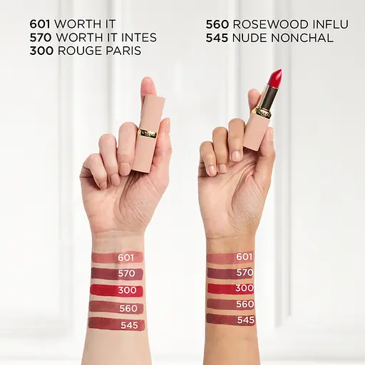 Помада для губ L’Oréal Paris Color Riche Blurred Matte відтінок 570 Worth It Intense 4.3 г - фото 3