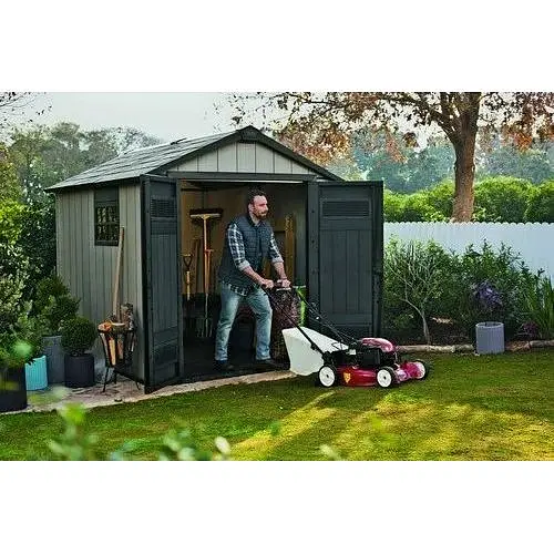 Садовый пластиковый домик Keter OAKLAND 759 - фото 2