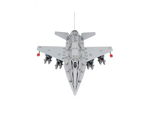 Конструктор металевий ТехноК Винищувач F-16, 430 деталей (9598) - фото 3