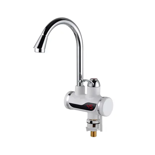 Проточный водонагреватель кухня SDR-A07PT гусак ухо гайка (с датчиком темп.) 1/12 - фото 1