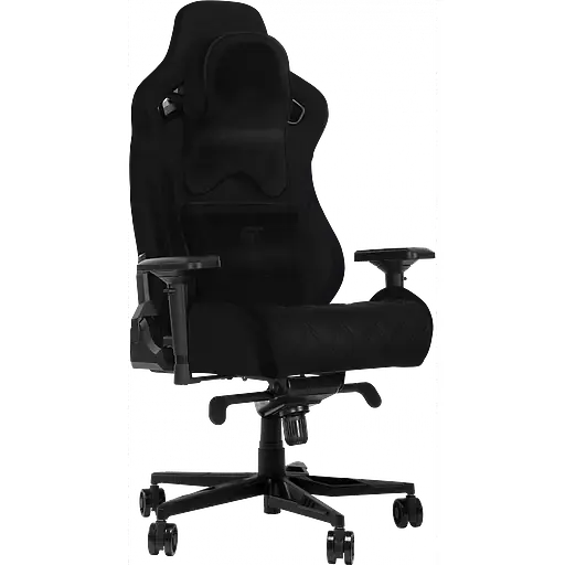 Геймерское кресло GT Racer X-0724 Fabric Gray/Black Suede (X-0724 Fabric Gray/Black Suede) - фото 1