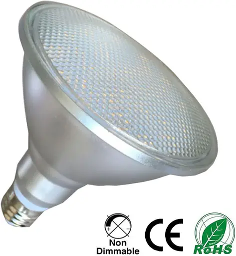 YAKAiYAL 15W E27 PAR38 Світлодіодні Лампи Водонепроникний IP65 Відбивач Прожектор 220V Теплий Білий 3000K 120 Градусів 1 Шт. - фото 5