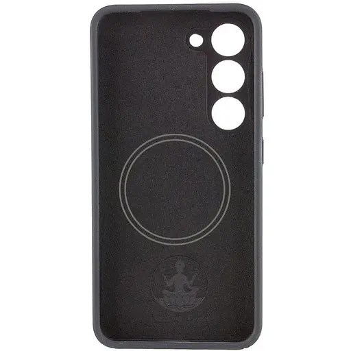 Чохол Lakshmi Silicone Cover Full Camera (AA) with MagFit для Samsung Galaxy S23 Чорний/Black - фото 2