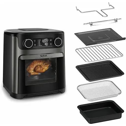 Мультипіч Tefal Easy Fry Multifunctional 1800 Вт чорна (FW5558E0) - фото 2