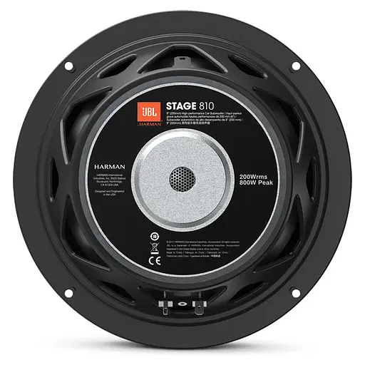 Сабвуферний динамік JBL STAGE 810 - фото 3