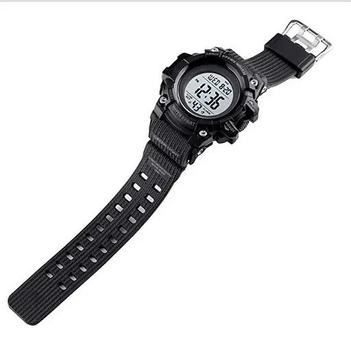 Часы мужские спортивные Skmei 1552 Черный - фото 3