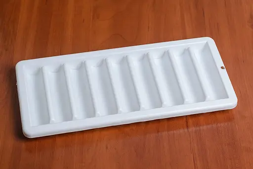 Форма для льда пластиковая на 9 секций 24.5 x 11.5 см, Мед Белый 86619 - фото 6