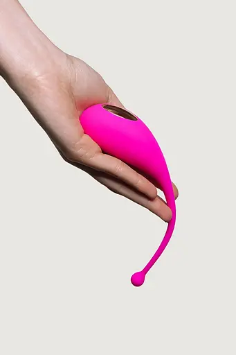 Виброяйцо Adrien Lastic Palpitation 18 см розовый - фото 6